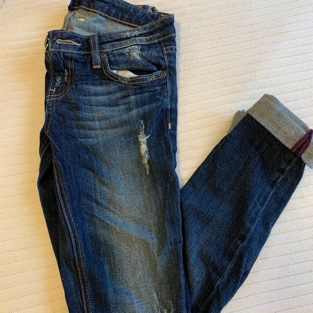Dark Wash Distressed Vigoss Studio Jeans